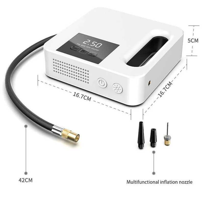 Portable Car Tire Inflator 12V Digital Air Pump Compressor 150 PSI Auto Electric