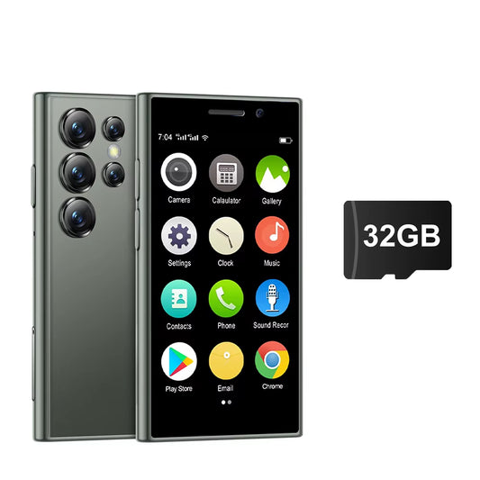 2024 New  S24 Mini 4G Global Smartphone Android System Google Store 2000Mah Facial Unlock Small Smartphones Latest Upgrade