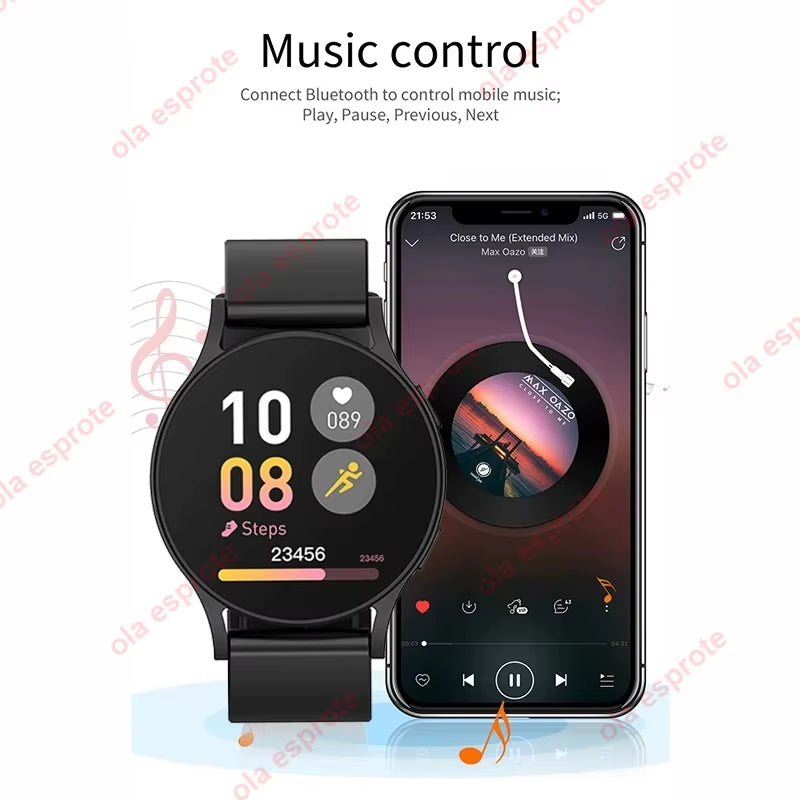 2024 New for Samsung Galaxy Watch 7 NFC Smart Watch Men Women Bluetooth Call HD 360*360 Screen Voice Call GPS Sports Watches M10