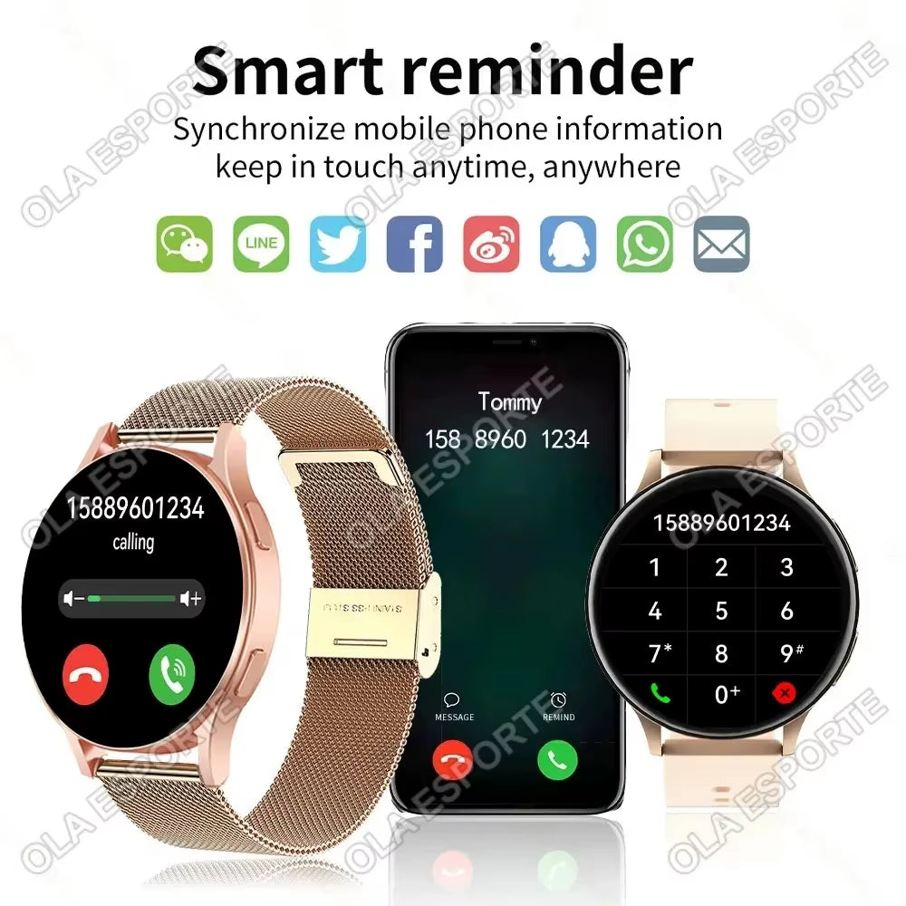 2024 New for Samsung Galaxy Watch 7 NFC Smart Watch Men Women Bluetooth Call HD 360*360 Screen Voice Call GPS Sports Watches M10