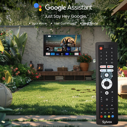 Outdoor TV, 55" Google TV with Dobly Atmos, Google Assistant, 4K 2000Nits Full Sun outside Television, IP55 Waterproof for All Weather (Pool Pro 2.0 NEW)