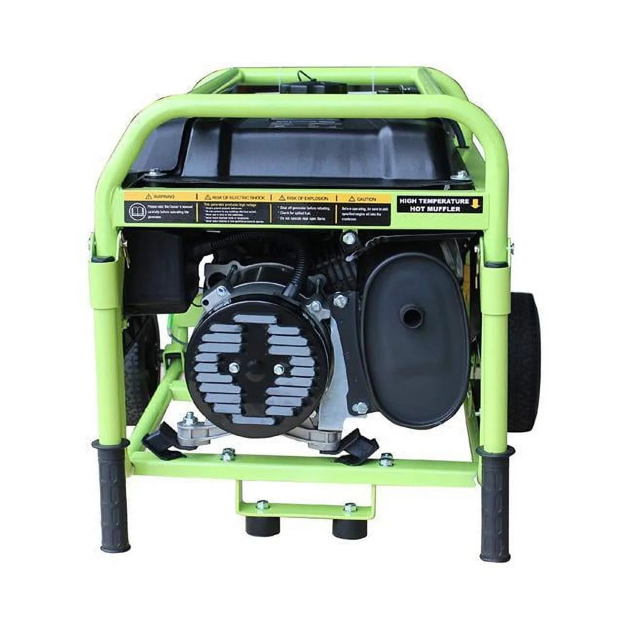 GN5250DW 5250-Watt Propane and Gasoline Powered Dual Fuel Generator, Green