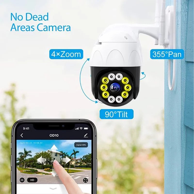 Security Camera Outdoor, 1080P HD Outdoor Camera Wifi for Home Security Surveillance