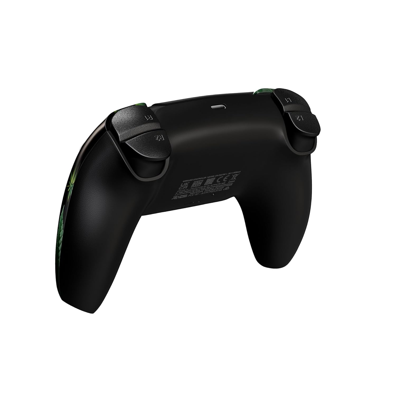 Custom Wireless Unmodified Professional Controller for PS5 - Exclusive Unique Design (420 Black)