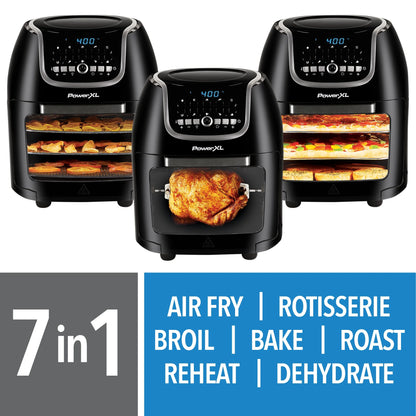 Vortex Air Fryer Pro plus 10 Quart Capacity, Black, 1700 Watts,