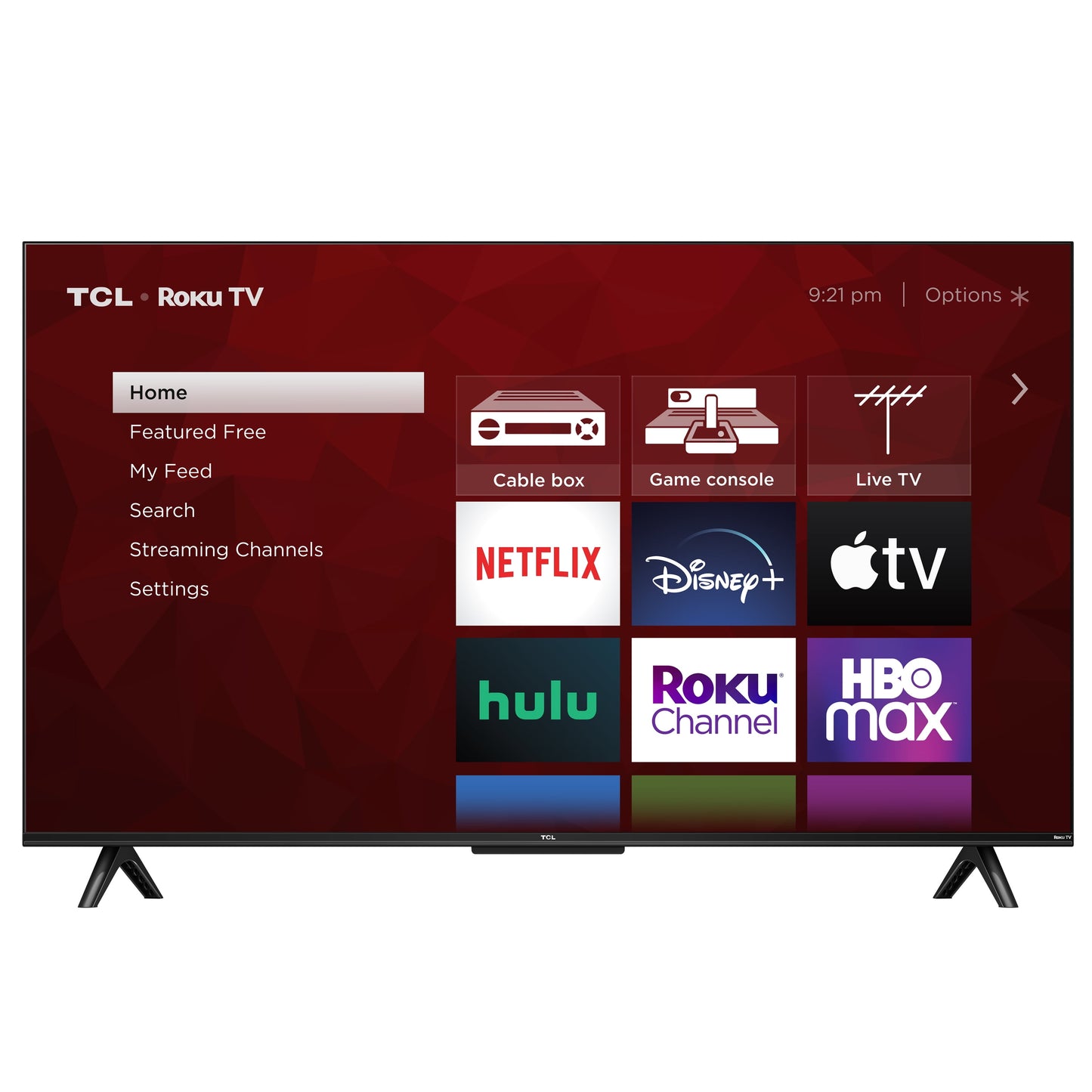 43” Class S4 (43S451) 4K UHD HDR Smart TV with Roku TV