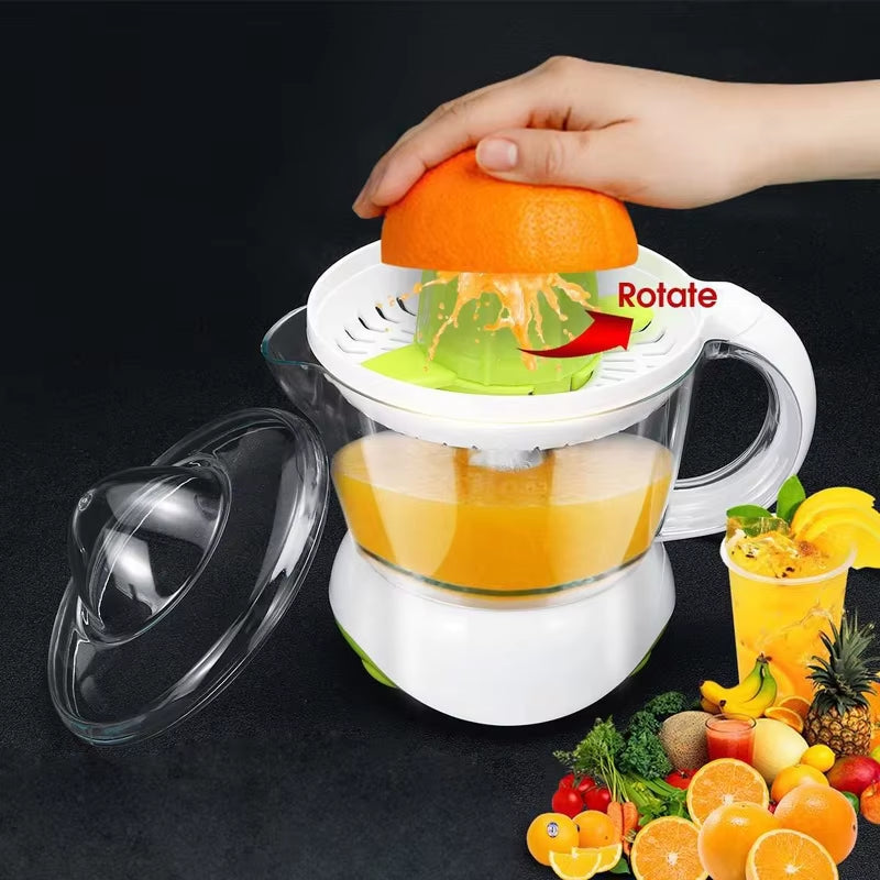 Portable Electric Citrus Juicer with 700ML Capacity for Home Use - Ideal for Oranges and Lemons