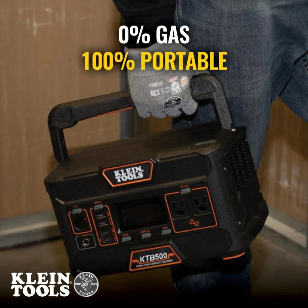 KTB500 120V Lithium-Ion 500 Watt Corded/Cordless Portable Power Station