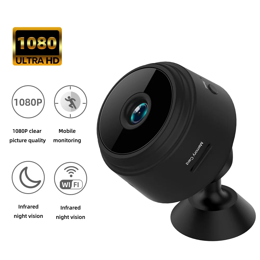 3Pack Mini Camera 1080P HD Camera Wireless Hidden Wifi Cameras- Covert Nanny Cam Home Security Surveillance Cam,For Indoor Outdoor Car Small Security Camera