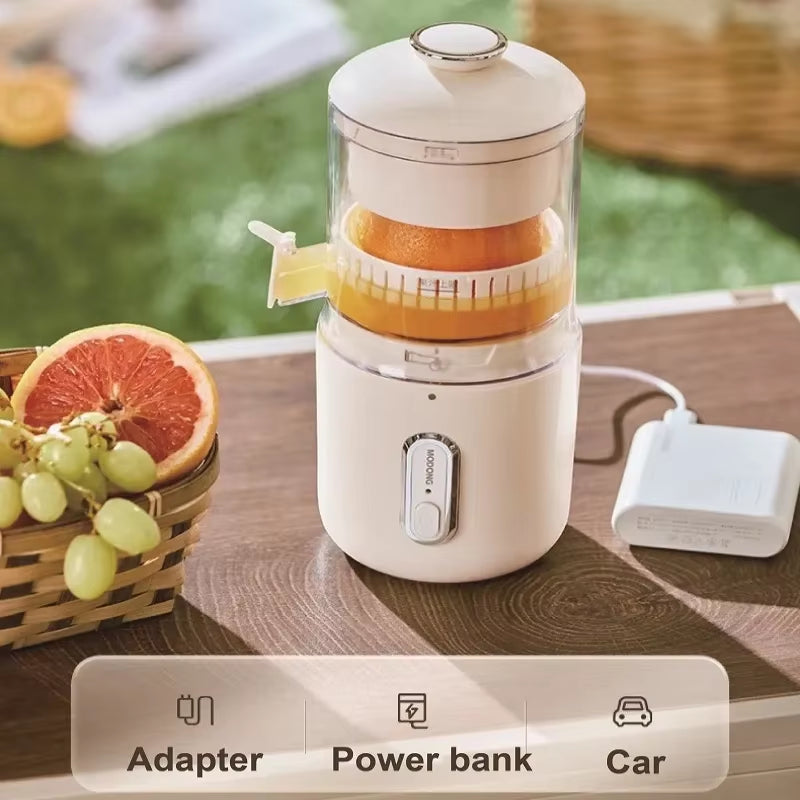 Electric USB Rechargeable Mini Multifunctional Fruit Juicer - Portable Wireless Orange and Lemon Blender