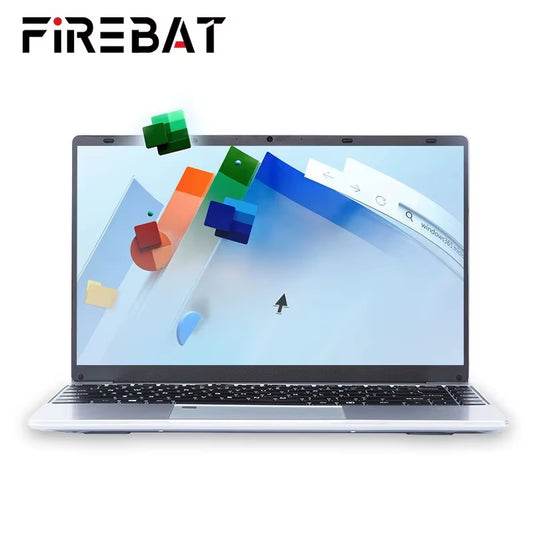 FIREBAT A14 Laptop  N5095 14.1 Inch 16GB LPDDR4 RAM 512GB 1TB SSD Lightweight Business Computer Notebook FHD Fingerprint