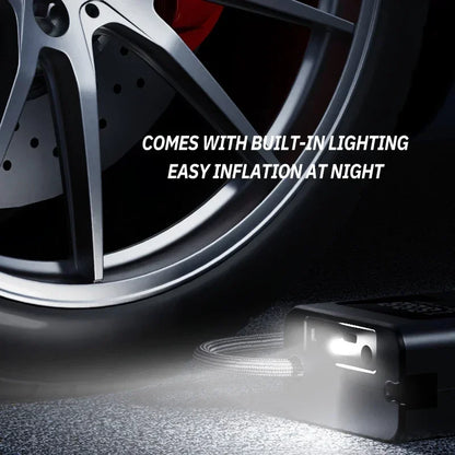 Air Pump Car Wireless Tire Pump Intelligent Digital Display High Power with Charging Treasure