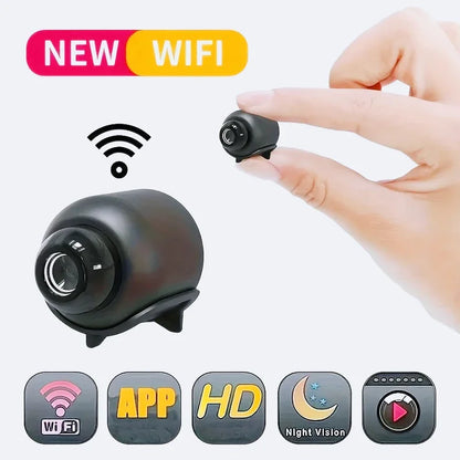 2.4G Wifi Camera Small Remote Monitoring Wireless Survival Camera Home Security Small Night Vision Network Camera