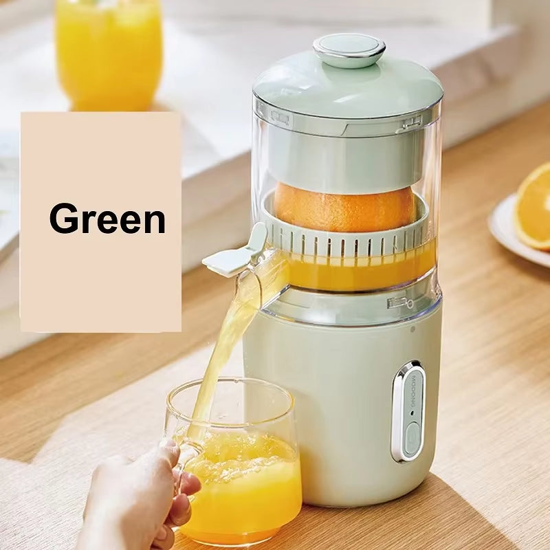 Electric USB Rechargeable Mini Multifunctional Fruit Juicer - Portable Wireless Orange and Lemon Blender