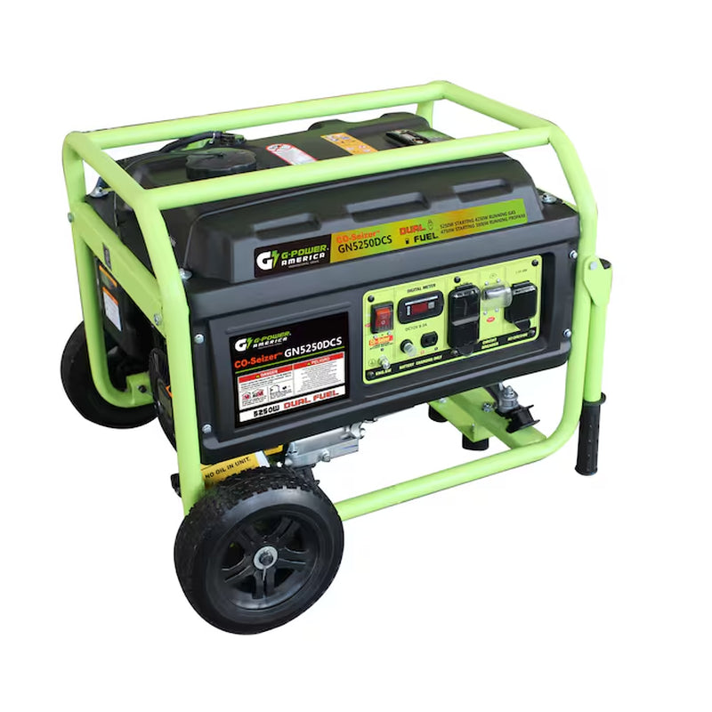 5250 / 4250-Watt Dual Fuel (Gasoline/Propane) Portable Generator