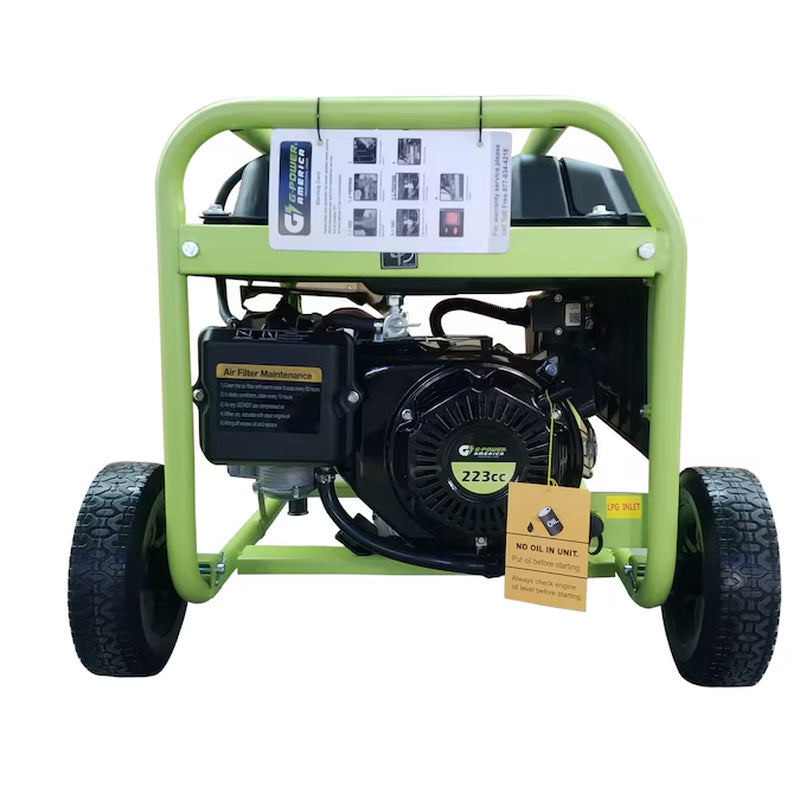 5250 / 4250-Watt Dual Fuel (Gasoline/Propane) Portable Generator