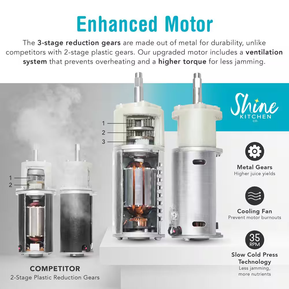 Shine Vertical Cold Press Juicer