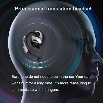 M8 Language Translator Earbuds Smart 144 Languages High Accuracy Wireless Bluetooth Two Way Translator Device Ear Bud Cases