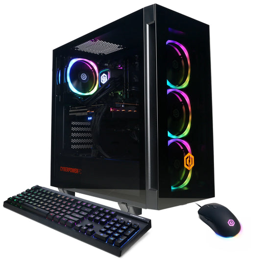 Gamer Supreme Gaming Desktop, AMD Ryzen 7 8700F, 32GB, AMD Radeon RX 7800 XT 16GB, 2TB SSD, Black, SLC7100WST