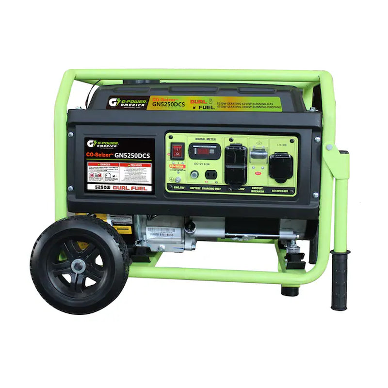 5250 / 4250-Watt Dual Fuel (Gasoline/Propane) Portable Generator