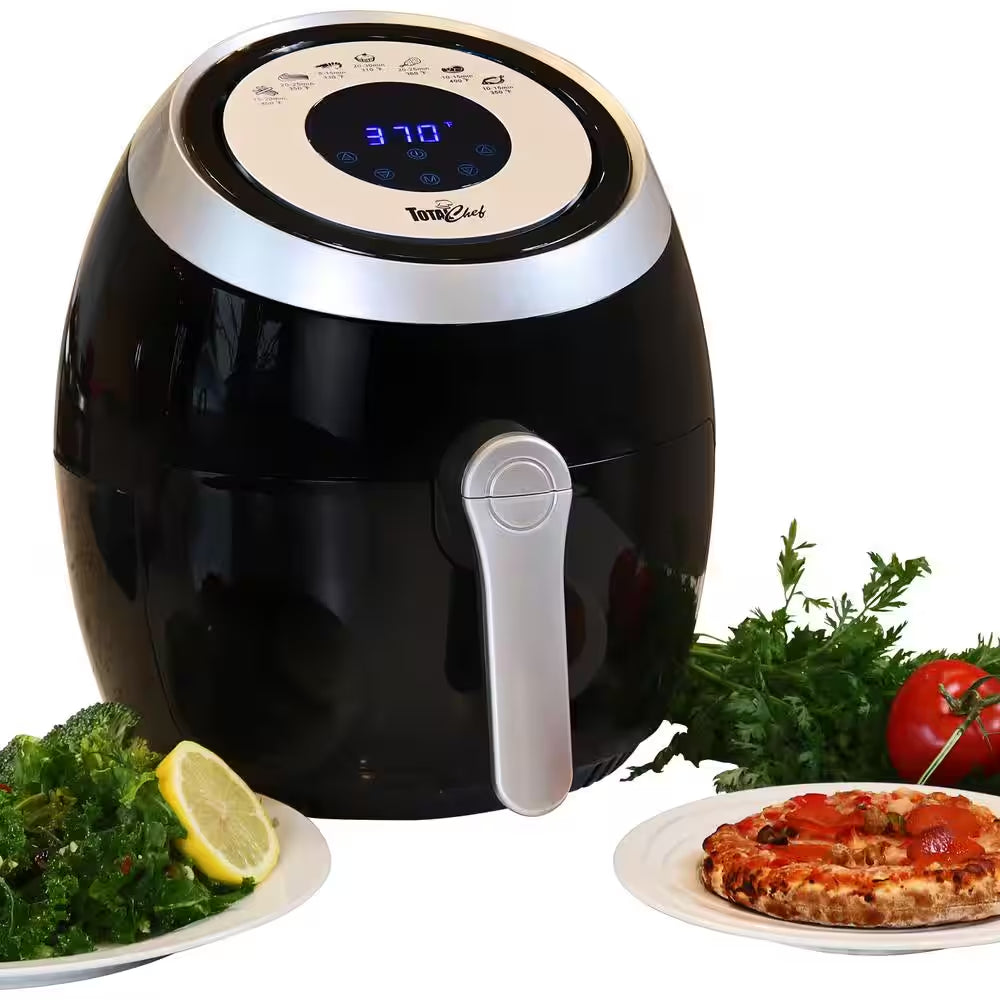 3.8 Qt. Digital, Electric, Countertop Air Fryer with Digital Temperature Control