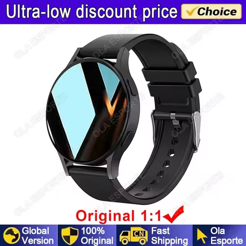 2024 New for Samsung Galaxy Watch 7 NFC Smart Watch Men Women Bluetooth Call HD 360*360 Screen Voice Call GPS Sports Watches M10