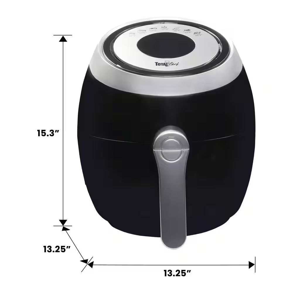 3.8 Qt. Digital, Electric, Countertop Air Fryer with Digital Temperature Control